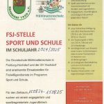 FYJ-Stelle Sport und Schule für das Schuljahr 24/25